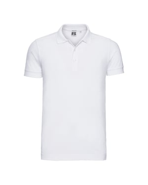 Russell Heren Stretch Poloshirt (Wit)