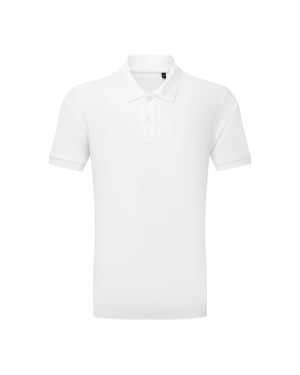 Asquith & Fox Heren Glacier Tech Poloshirt (Wit)
