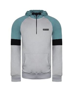 Devote Londen Drew Heren Grijs/Teaal Hoodie
