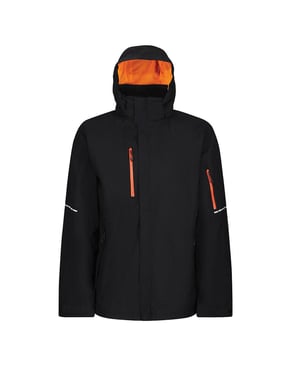 Regatta Heren X-Pro Exosphere II Softshell Jas (Zwart/Magma Oranje)