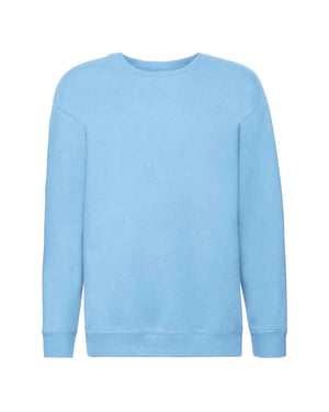 Fruit of the Loom Sweatshirt met Drop Shoulder voor Kinderen/Kinderen (Sky)
