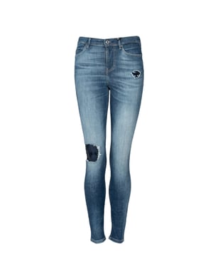 Guess Jeans Skinny Vrouw blauw