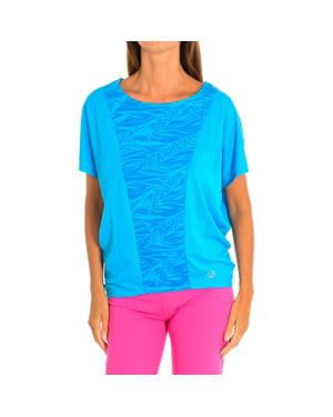 Dames-T-shirt met korte mouwen en ronde hals Z1T00685