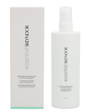 Skeyndor Essential Cleansing Emulsion Wth Cucumber Extract 250ml.