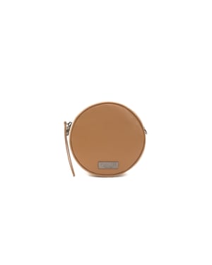 Pompei Donatella Vrouwen Bruin Leren Crossbody Tas