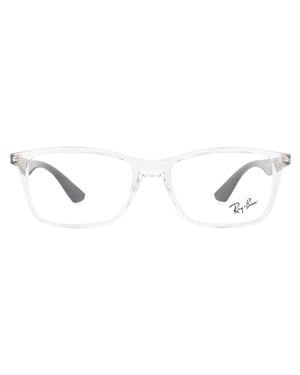 Ray-Ban Monturen RX7047 5943 Transparant en Zwart Mannen Vrouwen