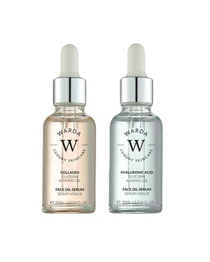 HYALURONZUUR HYDRATATIE BOOST OLIE SERUM 30ml + COLLAGESKIN LIFTER BOOST OLIE SERUM 30ml