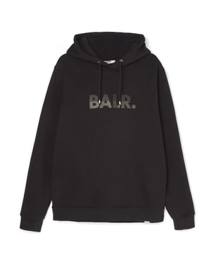 BALR. Hoodies Olaf Straight Hoodie Zwart
