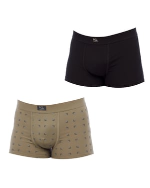Pack-2 Boxers ademende stof KLB2 heren