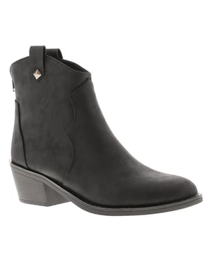 Women's Rocket Dog Yolanda Western Ankle Boots in Black