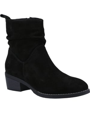 Hush Puppies Iris Suède Vrouwen Laarzen Zwart
