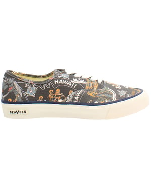 Seavees Legend Beachcomber Heren Zwarte Schoenen