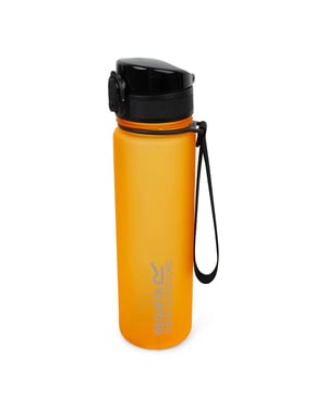 Regatta Groot Buiten 0.6L Tritan Dranken Flip Fles (Oranje)