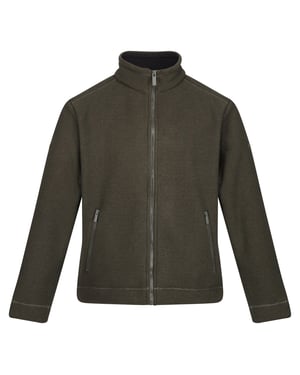Regatta Heren Garrian II Full Zip Fleece Jacket (Donkere Khaki)