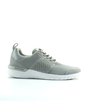 Supra Scissor Lichtgrijs Textiel Heren Lace Up Trainers 08027 054