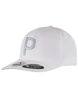 Puma P110 Snapback Wit Unisex Flex Fit Golf Cap 021448 04