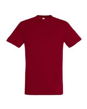 SOLS Heren Regent T-Shirt met korte mouwen (Tango rood)
