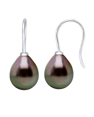 Hook Oorbellen Tahitian Pearls Peren 8-9 mm 925