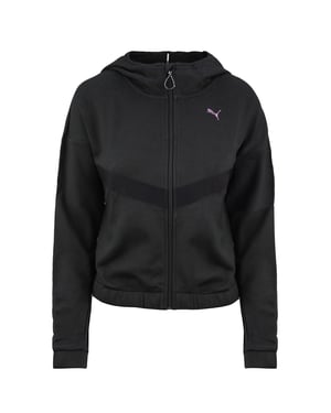 Puma Zip Up Vrouwen Zwarte Hoodie