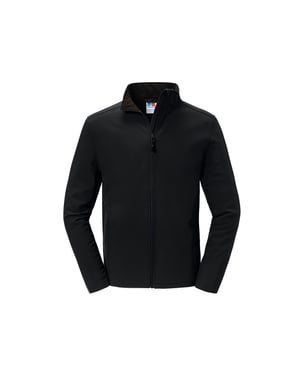 Russell Heren Essential Gerecycled Soft Shell Jasje (Zwart)