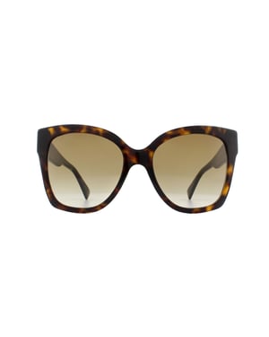 Gucci Zonnebril GG0459S 002 Havana Bruin Verloop
