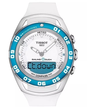 Tissot T-touch Sailing Heren Witte Horloge T0564202701100