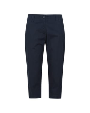 Mountain Warehouse Dames/Dames Kuststretch Capri (Marine)