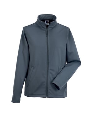 Russell Heren Slim Soft Shell Jas (Konvooi Grijs)