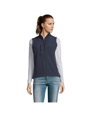 SOLS Dames/Dames Rallye Softshell Mouwloos Gilet (Franse marine)
