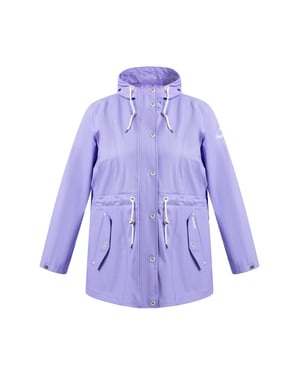 Schmuddelwedda Grote maat regenjas bridgeport Dames LILA-280
