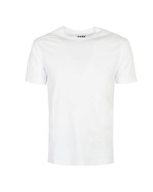 Les Hommes T-shirt Mannen Wit