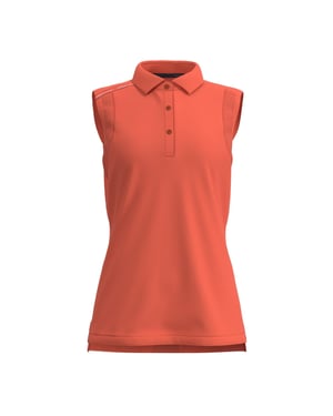 Forelson Dames/Dames Stow mouwloos poloshirt (Koraal)