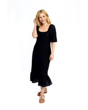 Belle Broderie Jurk met Strikje
