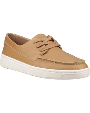 TOMS TRVL Lite London Leer Heren Tan Veterschoenen