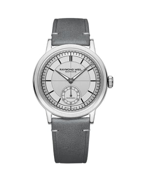 Raymond Weil Millesime Heren Grijze Horloge 2930-STC-65001