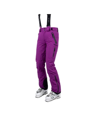 Trespass Dames/Dames Marisol II DLX Waterdichte Skibroek (Wild Purper)