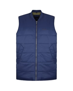 Ben Sherman Gewatteerd Heren Navy Gilet