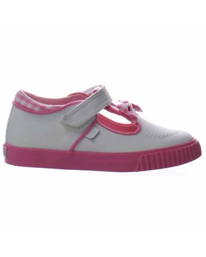 Kickers Tovni T-Bow Bumper Kinderen Wit Plimsolls