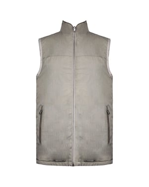 Hackett London Omkeerbaar Heren Beige Linnen Gilet