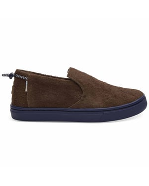 Toms Bark Shaggy Bruin Kinderschoenen