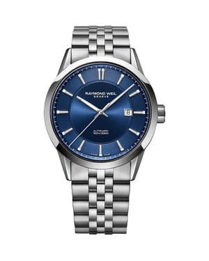 Raymond Weil Freelancer Heren Zilveren Horloge 2731-ST-50001