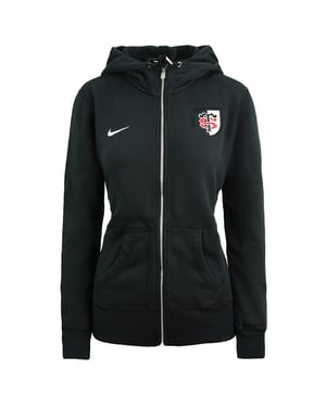 Nike Rugby Stade Toulousain Zip Up Hoodie Dames Zwart Trui 454221 010