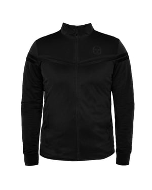 Sergio Tacchini Lange Mouw Zip Up Zwart Heren Zone Track Jacket 38169 167