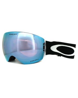Oakley Ski Goggles Flight Deck OO7050-20 Mat Zwart Prizm Sapphire Iridium
