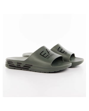 EA7 herensandalen met adelaarsmotief