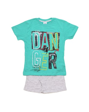 Zomerse pyjama met korte mouwen 22117057 jongen