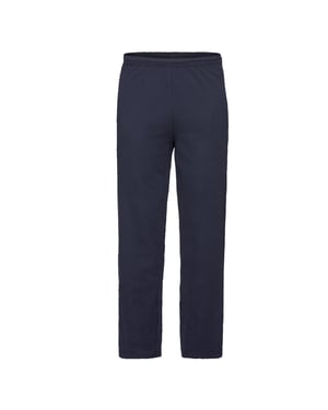 Fruit of the Loom Lichtgewicht open zoom joggingbroek voor volwassenen (Deep Navy)