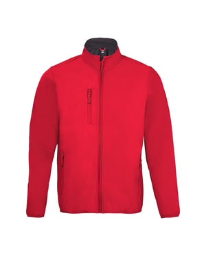 SOLS Heren Radian Soft Shell Jacket (Peperrood)