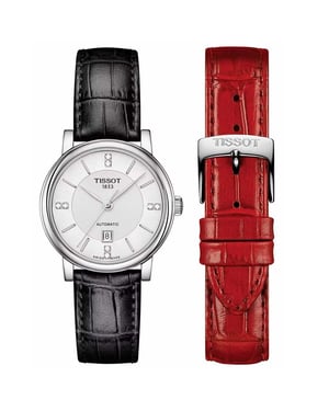 Tissot Carson Dames Zwarte Horloge T1222071603601
