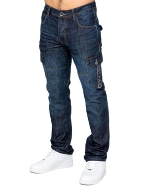 Enzo | Heren Rechte Benen Jeans